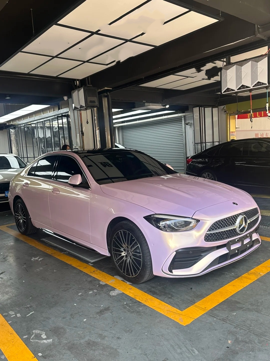 Gloss Glazed Gold Pink Car Vinyl Wrap review sdger 02