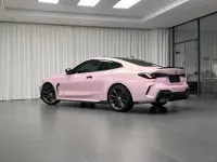 Gloss Glazed Gold Pink Car Vinyl Wrap review 1