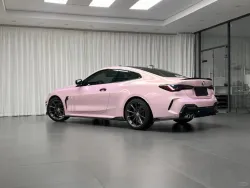 Gloss Glazed Gold Pink Car Vinyl Wrap review vuh 02