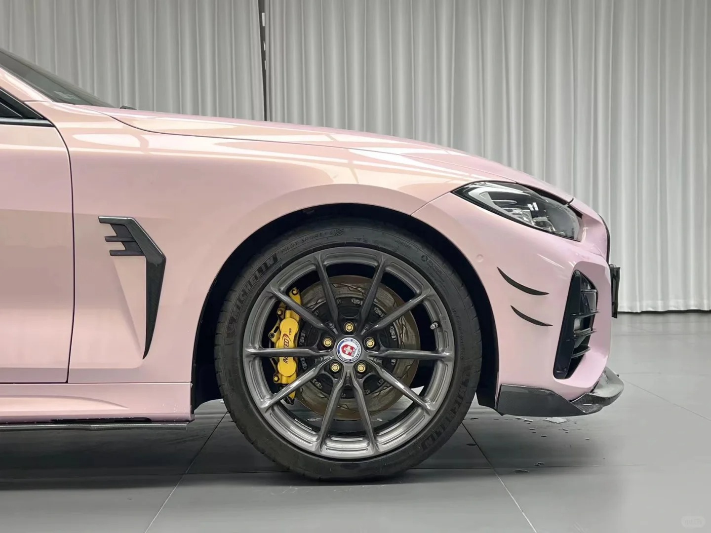 Gloss Glazed Gold Pink Car Vinyl Wrap review sdgreg 02