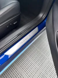 Tesla Twin Candy Grey Cyanine Car Vinyl Wrap review 1
