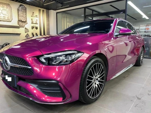 PET Gloss Glaze Pagoda Red Car Vinyl Wrap review 