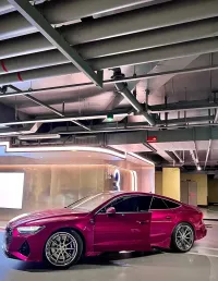 PET Gloss Glaze Pagoda Red Car Vinyl Wrap review 2