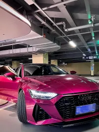 PET Gloss Glaze Pagoda Red Car Vinyl Wrap review 3