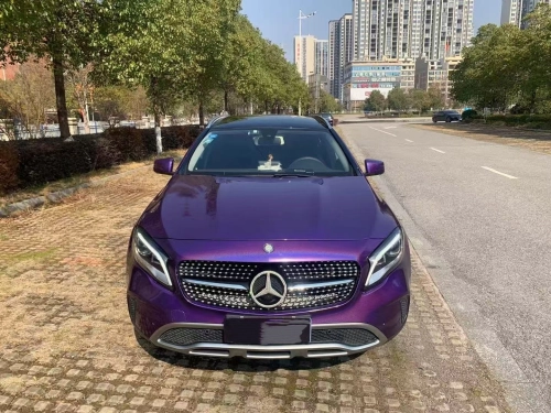 Super Gloss Laser Dark Purple Car Vinyl Wrap review 