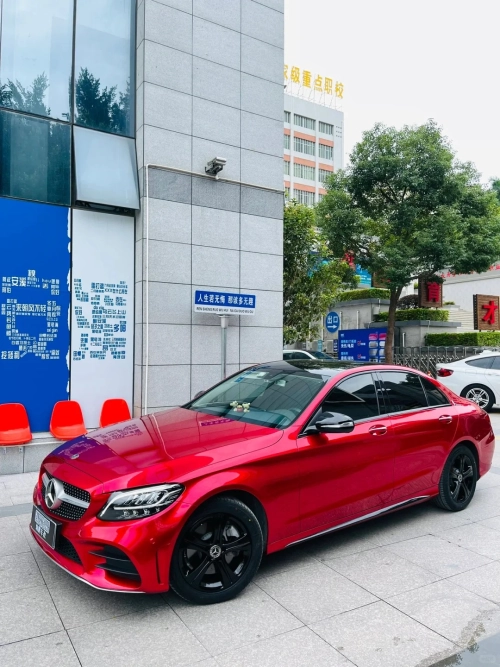 Super Gloss Liquid Ruby Red Car Vinyl Wrap review 