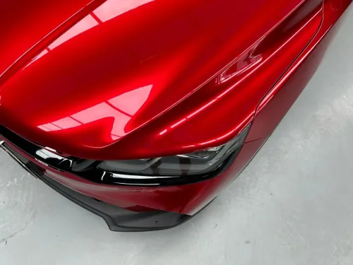 Super Gloss Liquid Ruby Red Car Vinyl Wrap review 