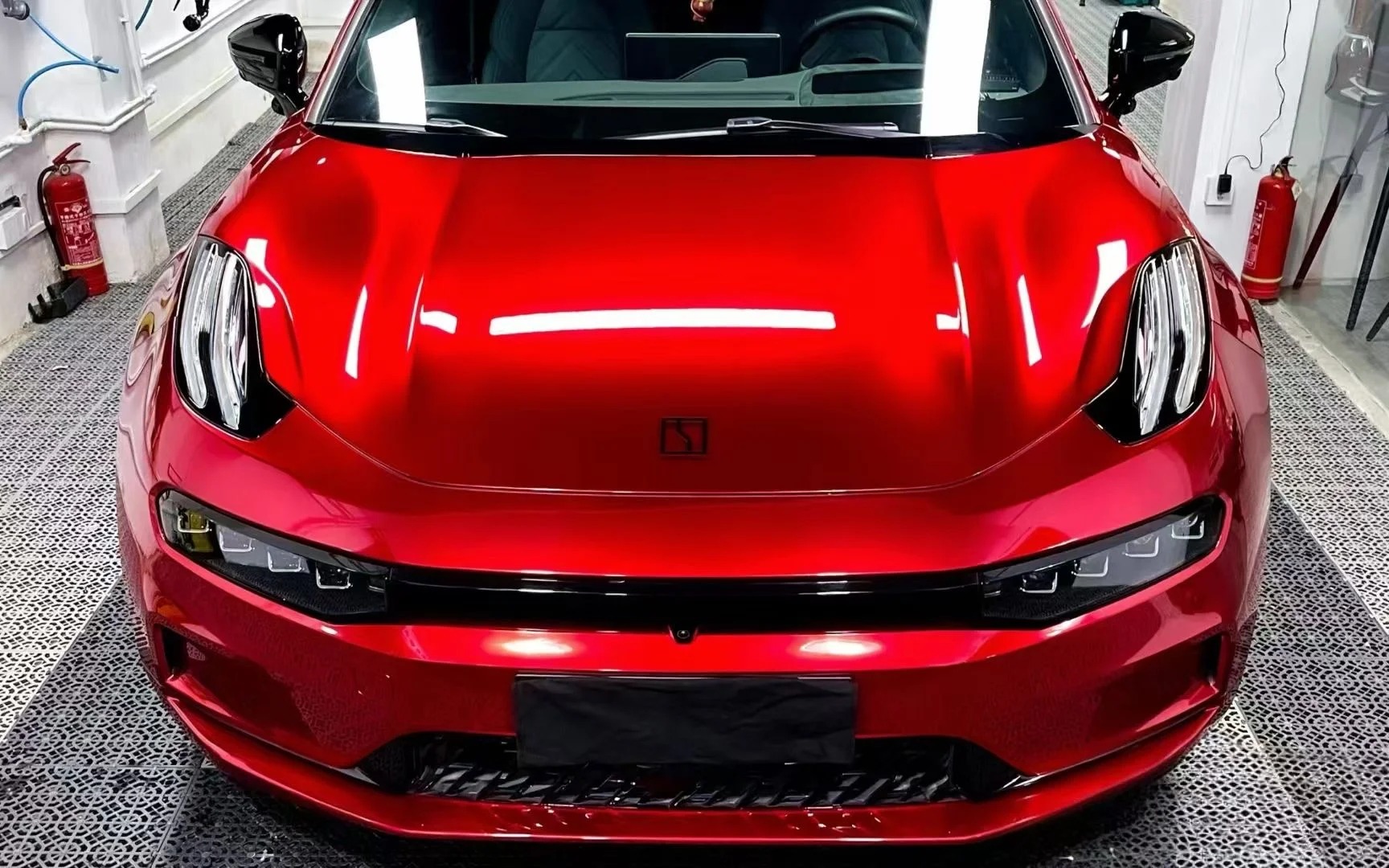 Super Gloss Liquid Ruby Red Car Vinyl Wrap review lshgsdy 02