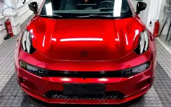 Super Gloss Liquid Ruby Red Car Vinyl Wrap review lshgsdy 02
