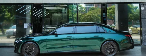 Gloss Royal Green Car Vinyl Wrap review 