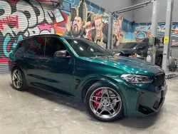 Gloss Royal Green Car Vinyl Wrap review vjhv 03
