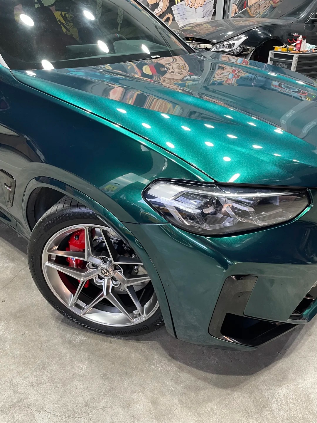 Gloss Royal Green Car Vinyl Wrap review fehrt 01