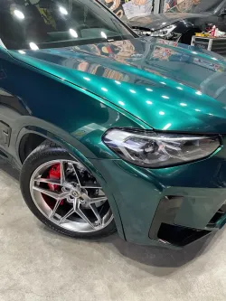 Gloss Royal Green Car Vinyl Wrap review fehrt 01