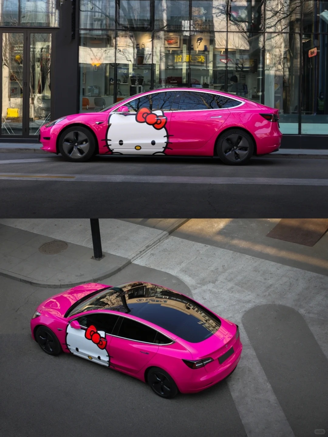 Glossy Crystal Rose Red Car Vinyl Wrap review ewgr 02