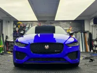 Glossy Crystal Royal Blue Car Vinyl Wrap review 0