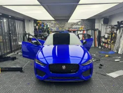 Glossy Crystal Royal Blue Car Vinyl Wrap review adfe 02