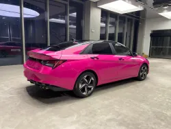 Glossy Crystal Rose Red Car Vinyl Wrap review dsgre 02