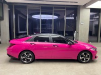 Glossy Crystal Rose Red Car Vinyl Wrap review 0