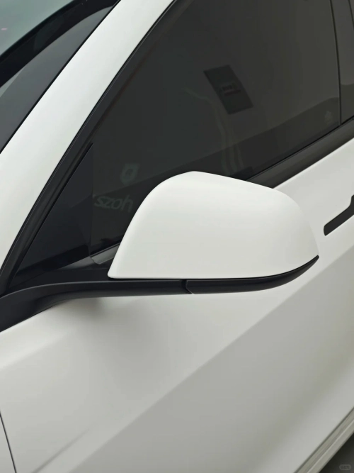 Satin Pearl White Car Vinyl Wrap review 