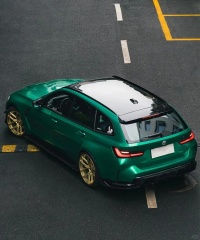 Gloss Metal Emerald Green Car Vinyl Wrap review 0