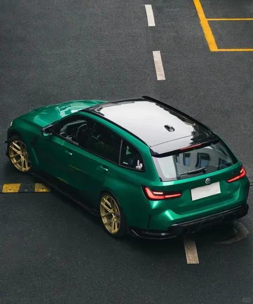 Gloss Metal Emerald Green Car Vinyl Wrap review 