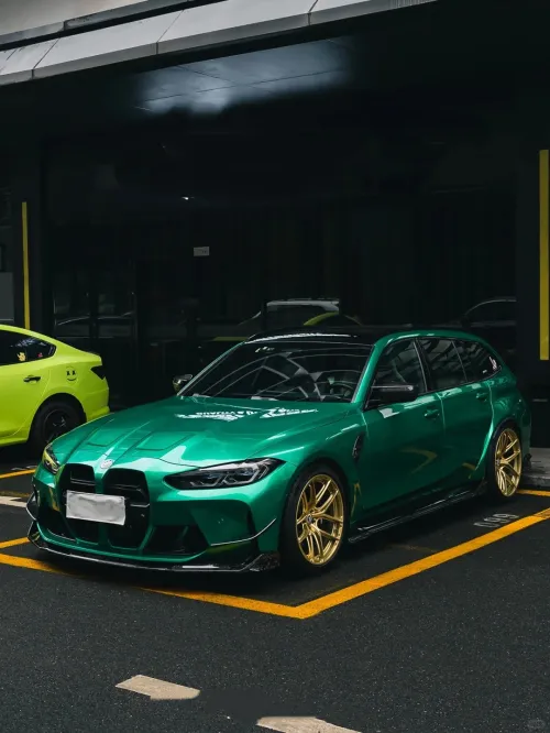 Gloss Metal Emerald Green Car Vinyl Wrap review 