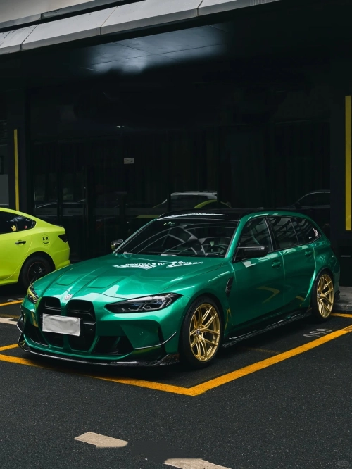 Gloss Metal Emerald Green Car Vinyl Wrap review 