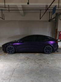 Gloss Metallic Midnight Purple Car Vinyl Wrap review 0