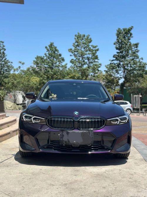 Gloss Metallic Midnight Purple Car Vinyl Wrap review 