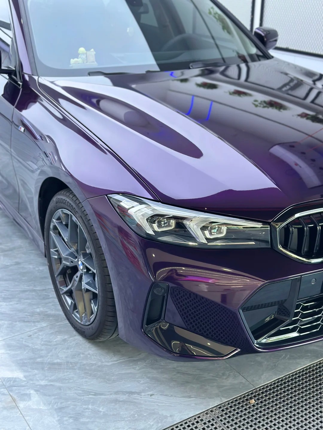 Gloss Metallic Midnight Purple Car Vinyl Wrap review regrth 03
