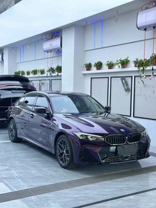 Gloss Metallic Midnight Purple Car Vinyl Wrap review 