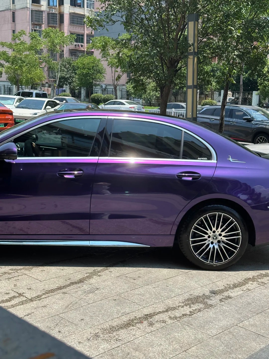 Gloss Metallic Midnight Purple Car Vinyl Wrap review ragajy 02