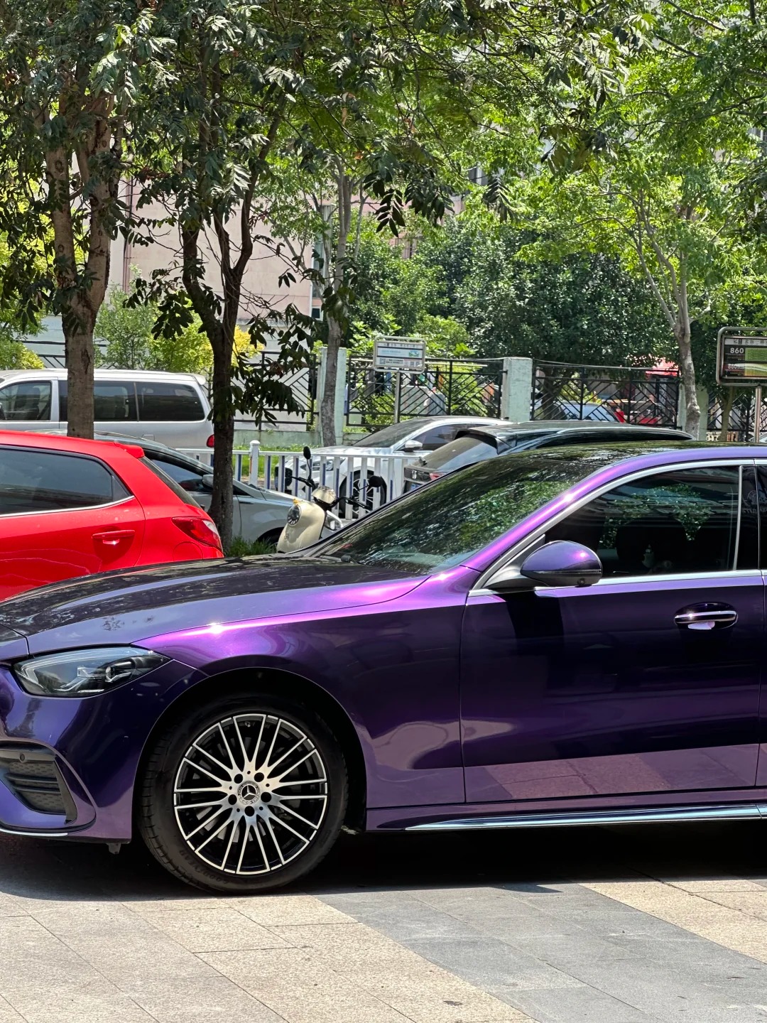 Gloss Metallic Midnight Purple Car Vinyl Wrap review ragajy 01