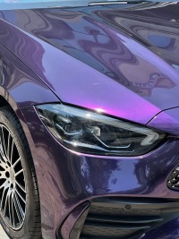 Gloss Metallic Midnight Purple Car Vinyl Wrap review 3