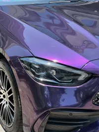 Gloss Metallic Midnight Purple Car Vinyl Wrap review 3