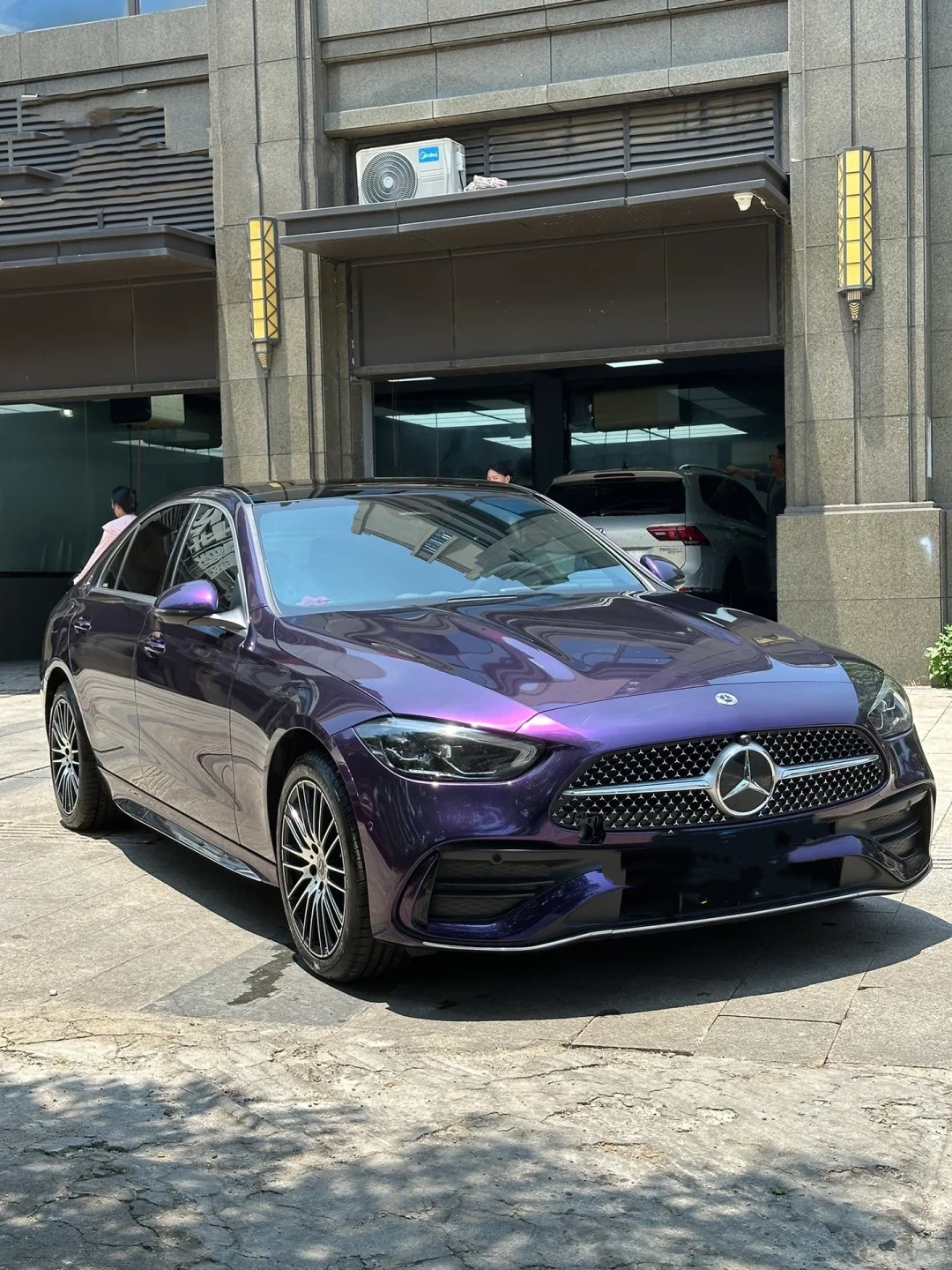 Gloss Metallic Midnight Purple Car Vinyl Wrap review ragajy 05