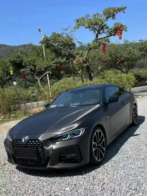 Matte Metallic Brushed Black Car Vinyl Wrap review 