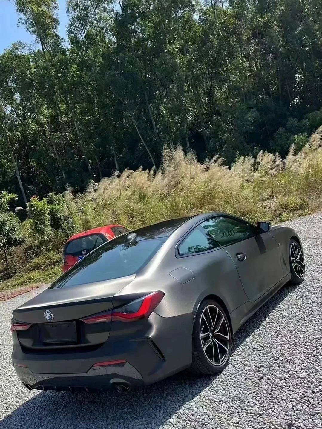 Matte Metallic Brushed Black Car Vinyl Wrap review cvuif 03