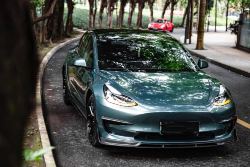 Gloss Metal Paint Fir Green Car Vinyl Wrap review 