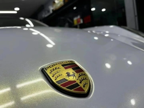 Toyota Gloss PET Diamond Gold White Car Vinyl Wrap review 