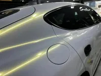 Toyota Gloss PET Diamond Gold White Car Vinyl Wrap review 2