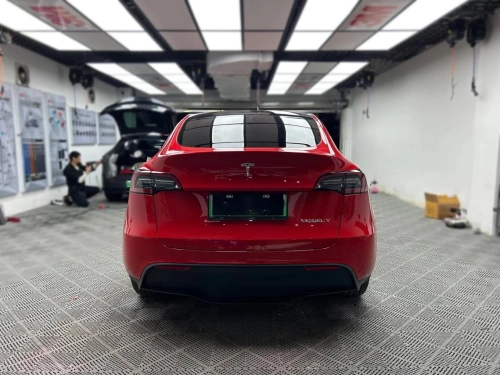  Super Gloss Candy Red Car Vinyl Wrap review 