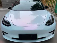 BMW Gloss PET Diamond Pink White Car Vinyl Wrap review 3