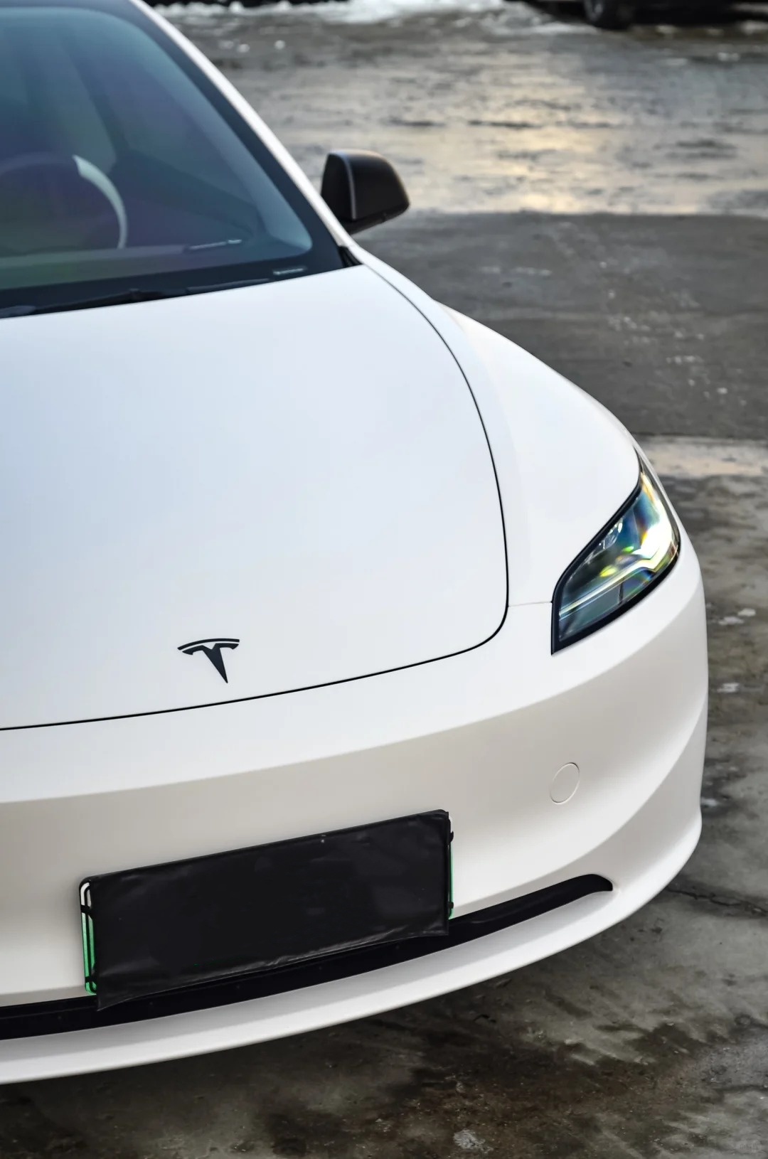 Tesla Ultimate Flat Baby Pink Car Vinyl Wrap review bhre 02