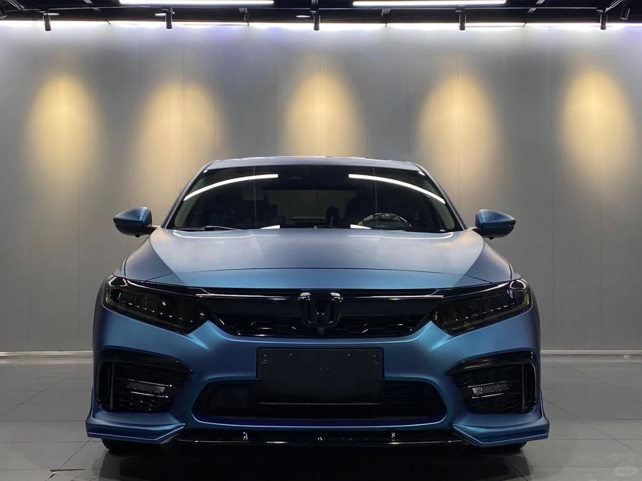 Matte Night Blue Car Vinyl Wrap review 2