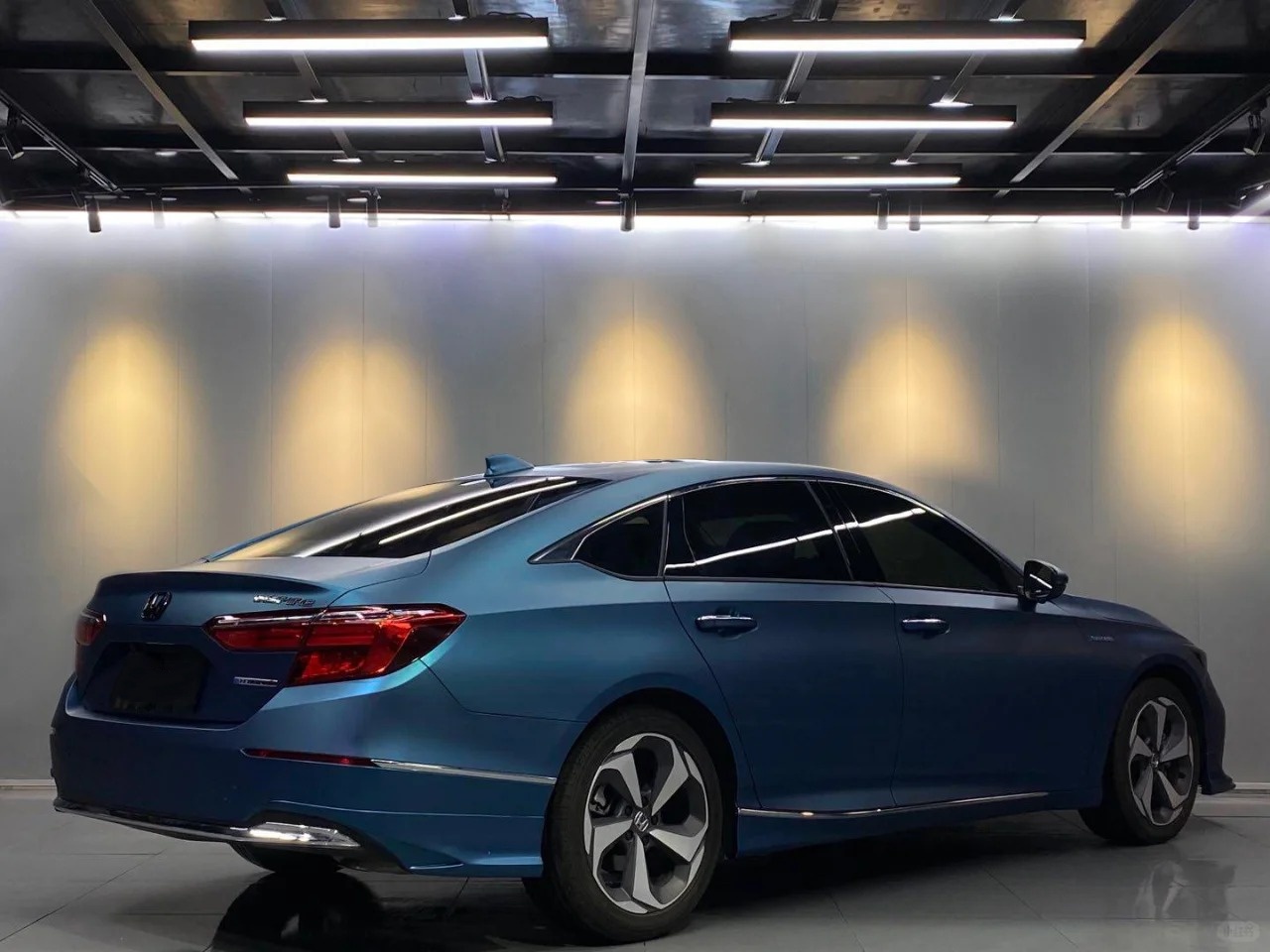 Matte Night Blue Car Vinyl Wrap review 3