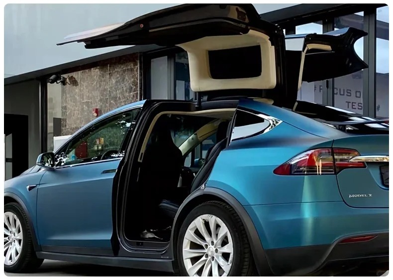 Matte Night Blue Car Vinyl Wrap review sage 03