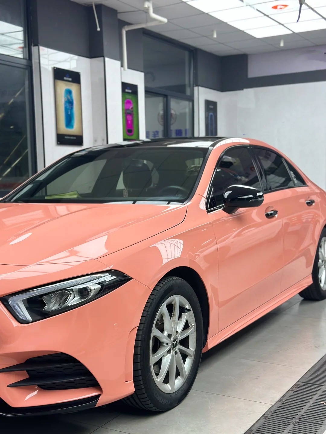 Gloss Coral Orange Car Vinyl Wrap review 1
