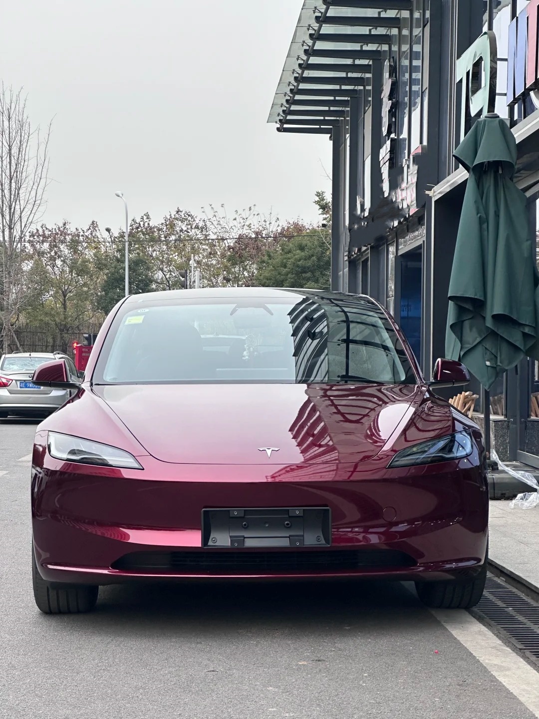 PET Liquid Metallic Dragon Blood Red Car Vinyl Wrap review svfbd 01