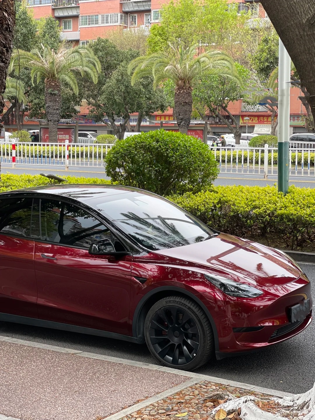 PET Liquid Metallic Dragon Blood Red Car Vinyl Wrap review 1